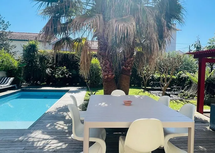 Maison Etxe Marie Avec Piscine Golf St Charles Σπίτι διακοπών